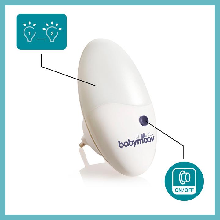 Actual product image Babymoov Wall night light