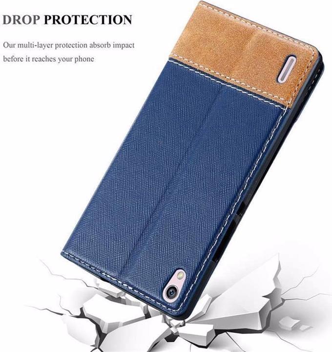 Productafbeelding Cadorabo Boek X Portemonnee Hoesje (Huawei Ascend P7)