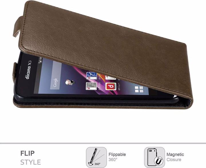 Productafbeelding Cadorabo Flip als onzichtbaar deksel (Sony Xperia Z1 Compact)