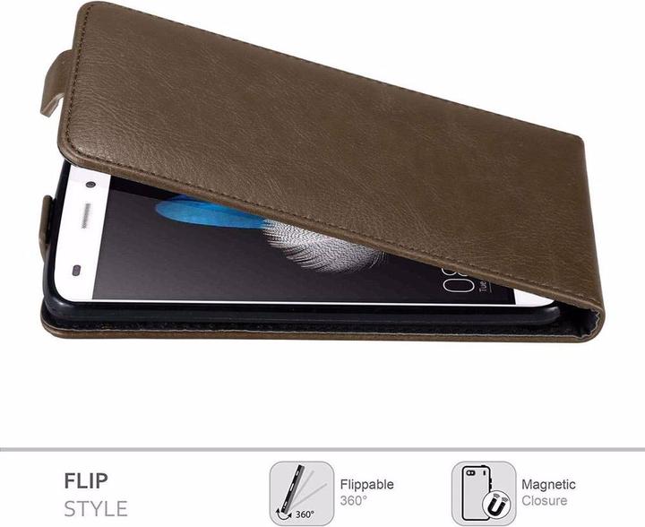 Image du produit Cadorabo Flip comme Invisible Cover (Huawei P8 Lite)