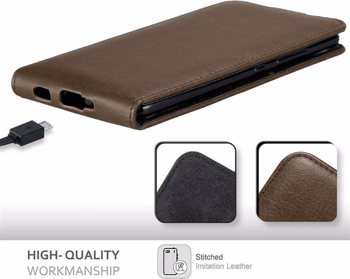 Produktbild Cadorabo Flip wie Invisible Cover (HTC U Ultra)