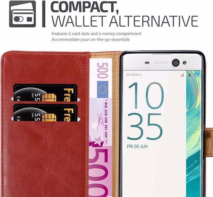 Actual product image Cadorabo Book Luxury Cover (Sony Xperia XA)