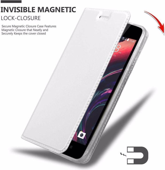 Produktbild Cadorabo Book Classy Style Cover (HTC Desire 825, HTC Desire 10 Lifestyle)