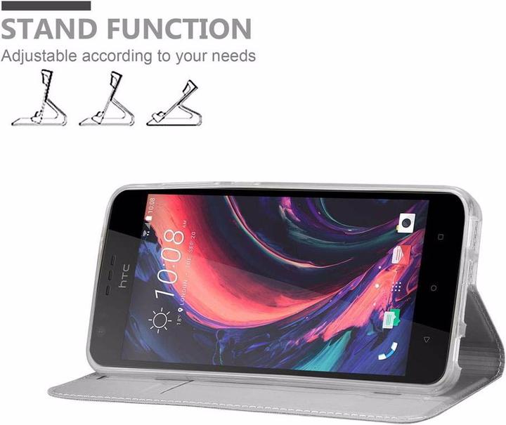 Produktbild Cadorabo Book Classy Style Cover (HTC Desire 825, HTC Desire 10 Lifestyle)