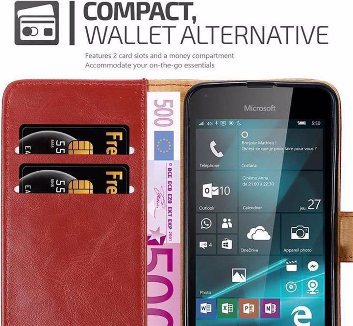 Produktbild Cadorabo Book Luxury Cover (Microsoft Lumia 550)