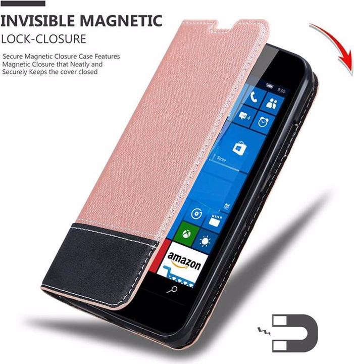 Productafbeelding Cadorabo Boek X Portemonnee Hoesje (Microsoft Lumia 550)
