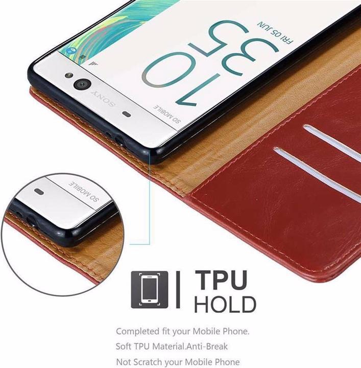 Actual product image Cadorabo Book Luxury Cover (Sony Xperia XA Ultra)