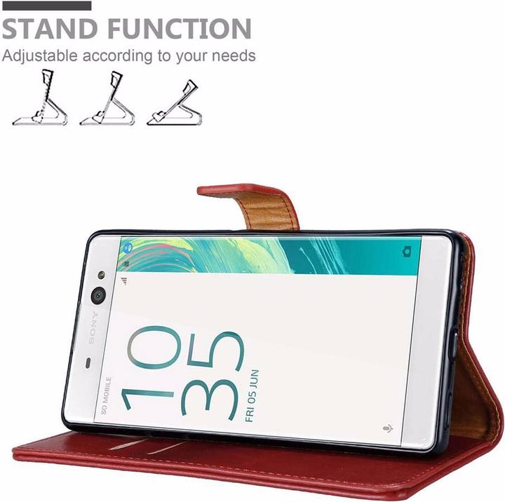 Actual product image Cadorabo Book Luxury Cover (Sony Xperia XA Ultra)