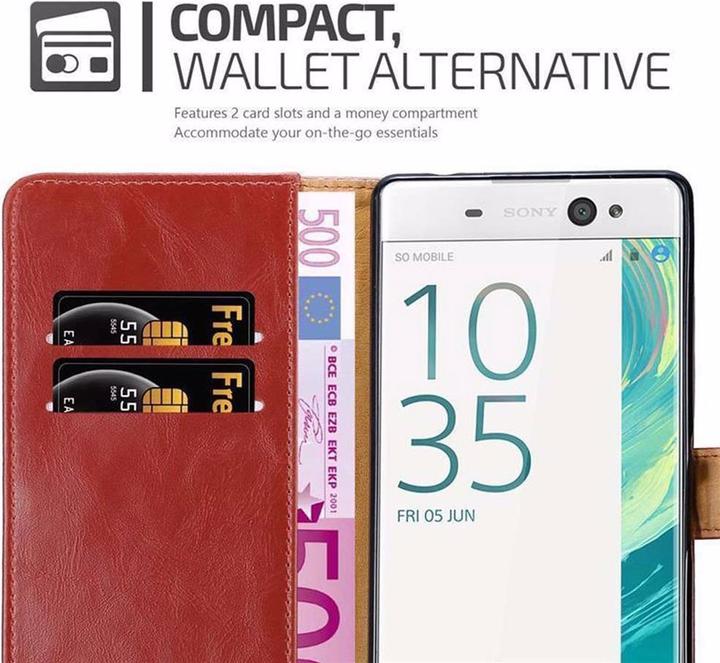 Actual product image Cadorabo Book Luxury Cover (Sony Xperia XA Ultra)