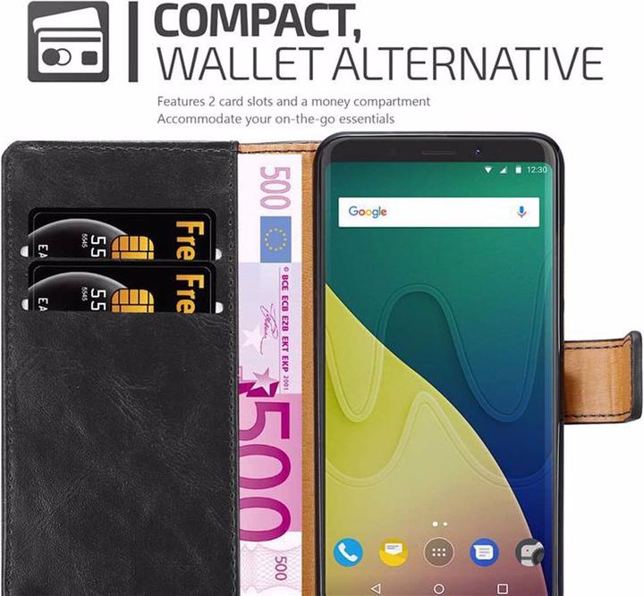 Productafbeelding Cadorabo Boek Luxe Omslag (Wiko View XL)