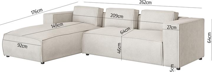 Produktbild Ropez Cloe (Ecksofa)