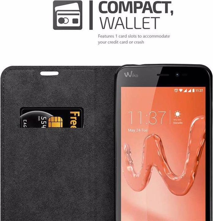 Produktbild Cadorabo Book Invisible Magnet Cover (Wiko Freddy)