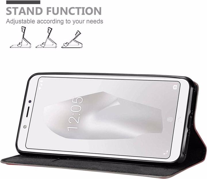 Produktbild Cadorabo Book Invisible Magnet Cover (BQ Aquaris C)