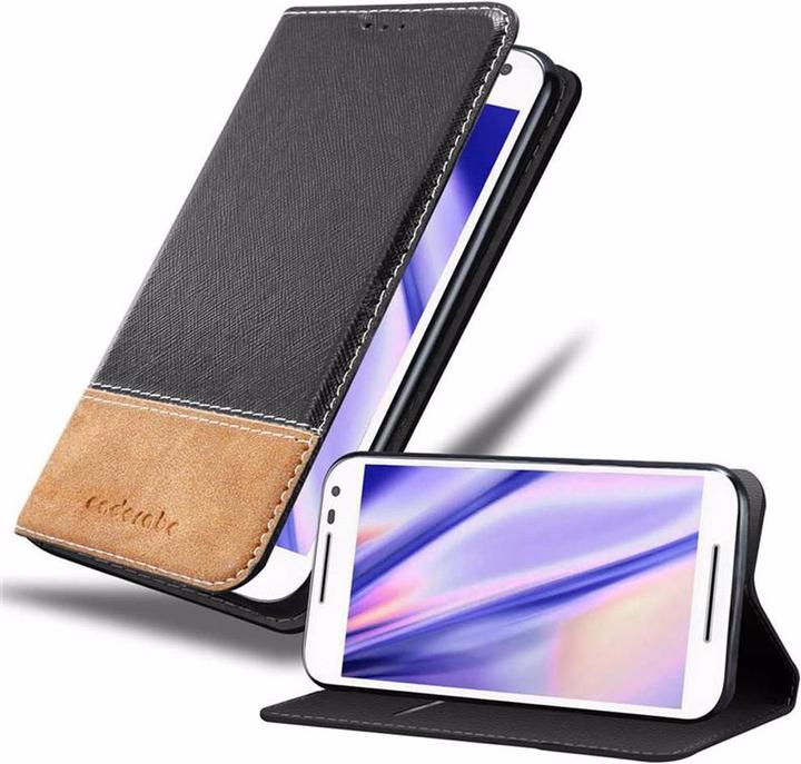 Productafbeelding Cadorabo Boek X Portemonnee Hoesje (Motorola Moto G30)