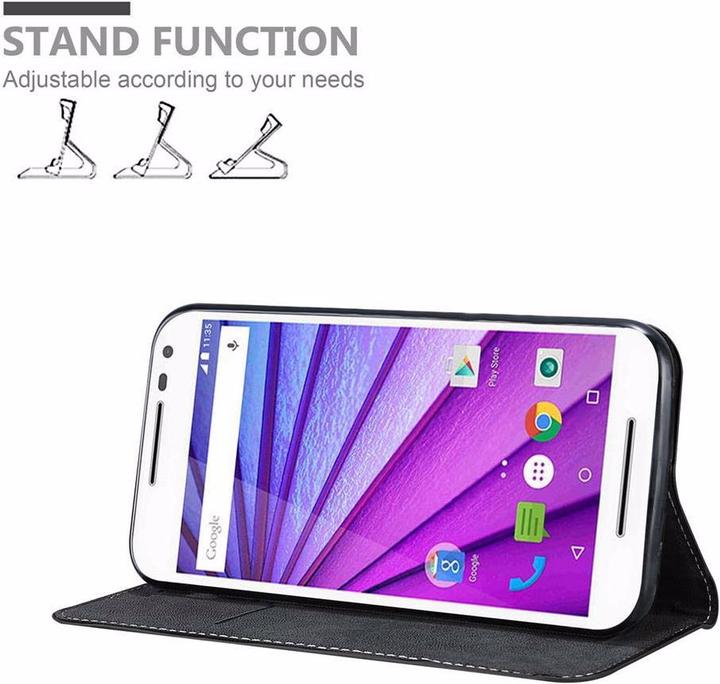 Productafbeelding Cadorabo Boek X Portemonnee Hoesje (Motorola Moto G30)