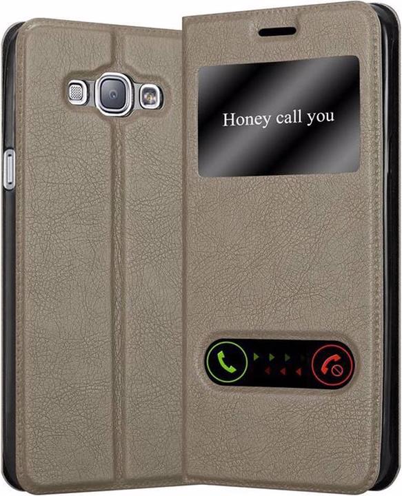 Actual product image Cadorabo Book with View double window cover (Samsung Galaxy A8 (2018))