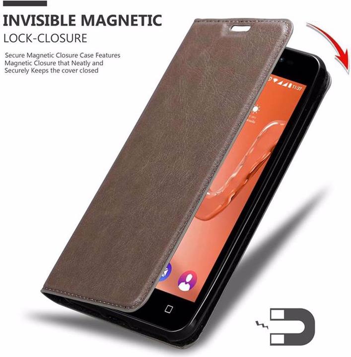 Produktbild Cadorabo Book Invisible Magnet Cover (Wiko Freddy)