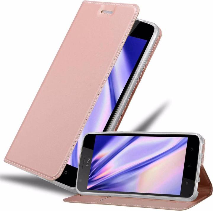Actual product image Cadorabo Book Classy Style Cover (HTC Desire 10 Lifestyle, HTC Desire 825)