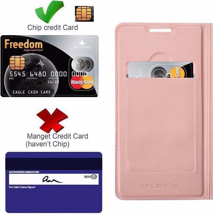 Actual product image Cadorabo Book Classy Style Cover (HTC Desire 10 Lifestyle, HTC Desire 825)