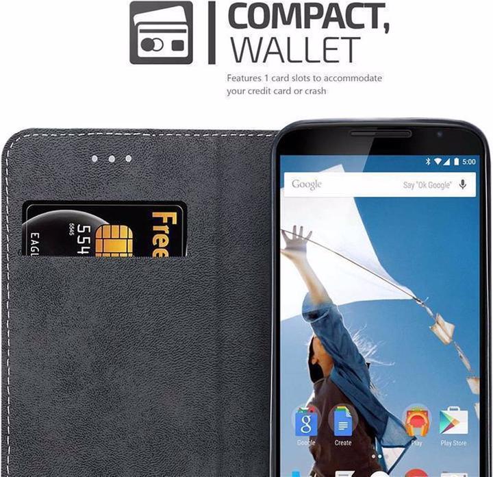 Actual product image Cadorabo Book X Wallet Cover (LG Nexus 6)