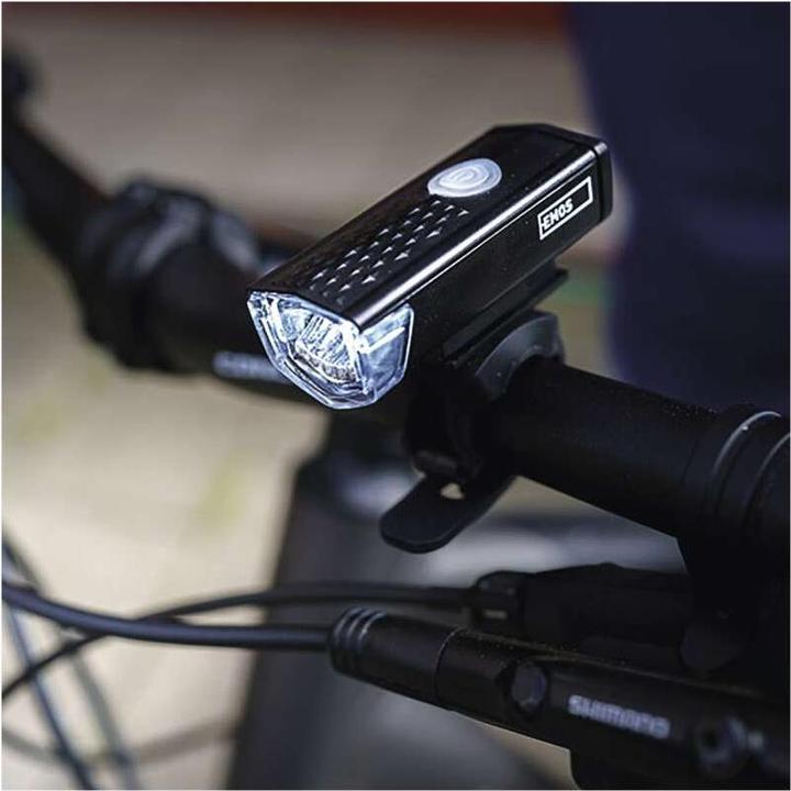 Image du produit Emos Lampes pour vélo (90 lm, 20 lm)
