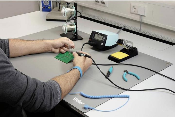 Produktbild Weller Erem Erdungskabel für ESD-Tester Blau
