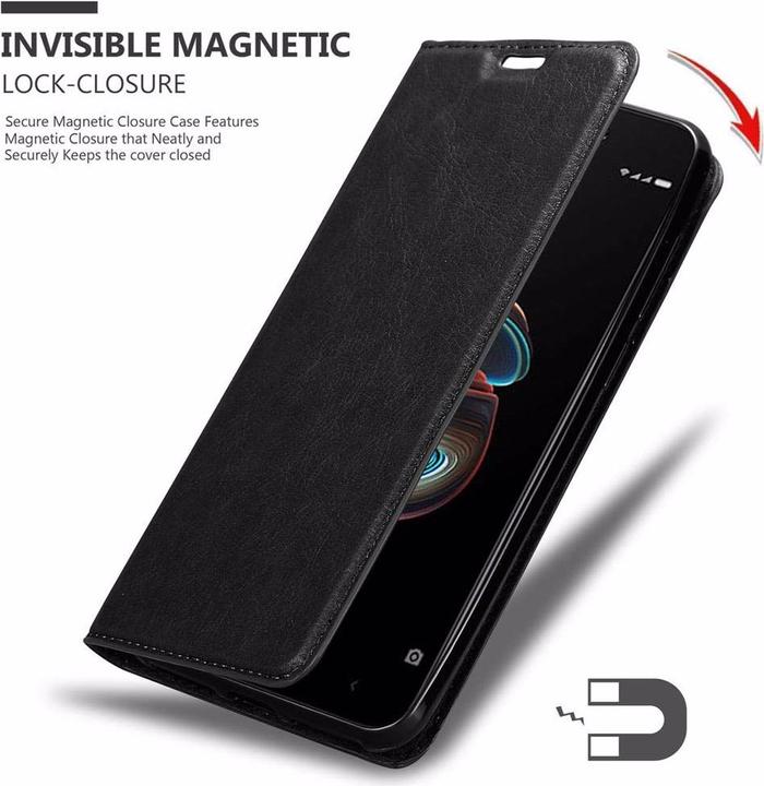 Immagine prodotto Cadorabo Copertina magnetica invisibile del libro (Xiaomi Redmi 5A)