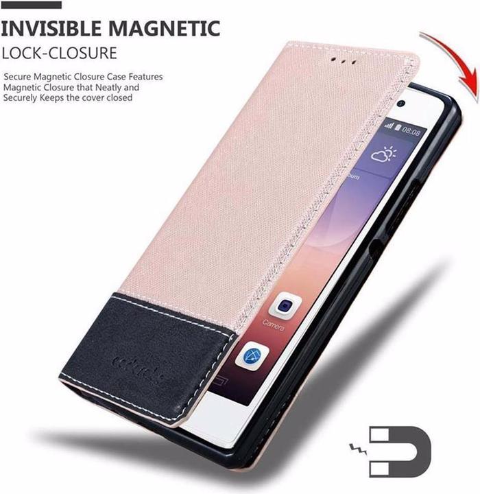 Produktbild Cadorabo Book X-Wallet Cover (Huawei Ascend P7)
