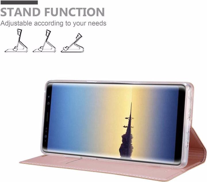Actual product image Cadorabo Book Classy Style Cover (Samsung Galaxy Note 8)