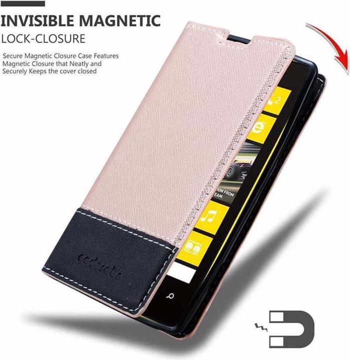 Actual product image Cadorabo Book X Wallet Cover (Nokia Lumia 520)