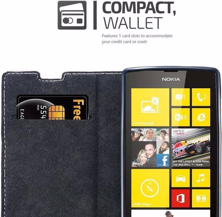 Actual product image Cadorabo Book X Wallet Cover (Nokia Lumia 520)