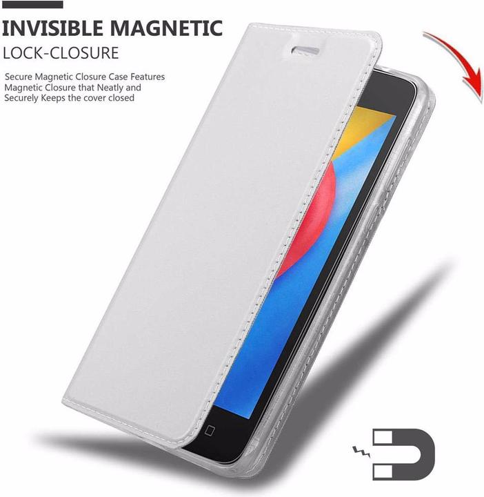 Produktbild Cadorabo Book Classy Style Cover (Motorola Moto C Plus)