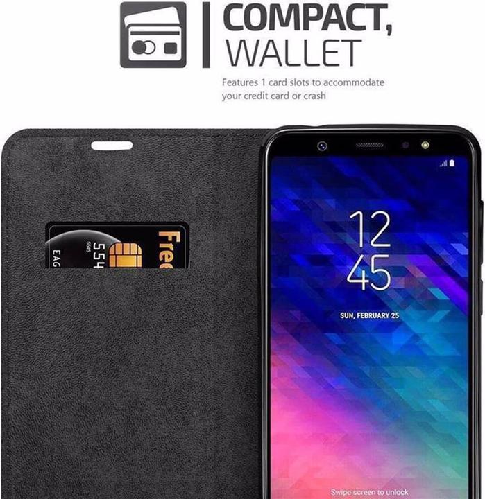 Immagine prodotto Cadorabo Copertina magnetica invisibile del libro (Samsung Galaxy A6+)