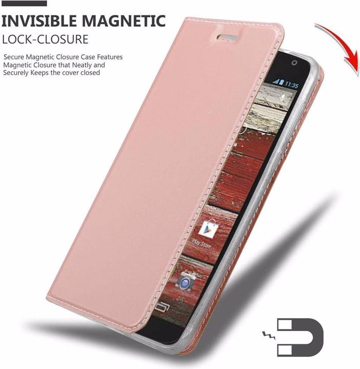 Image du produit Cadorabo Book Classy Style Cover (Motorola Moto G2 (2nd Gen))