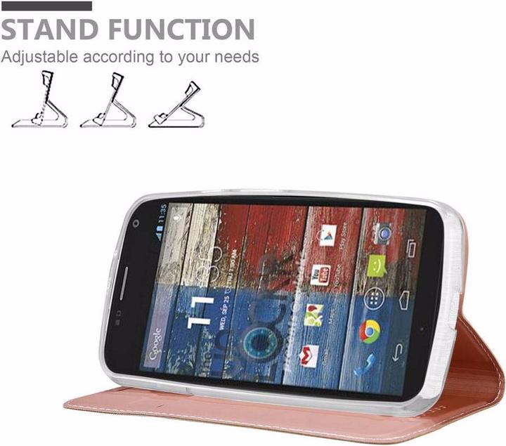 Image du produit Cadorabo Book Classy Style Cover (Motorola Moto G2 (2nd Gen))