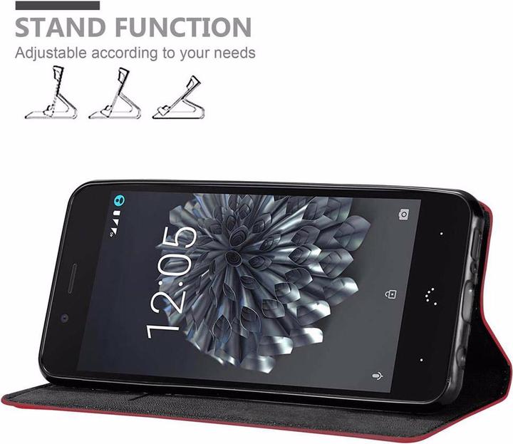 Produktbild Cadorabo Book Invisible Magnet Cover (BQ Aquaris X5)