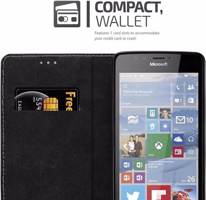 Actual product image Cadorabo Book X Wallet Cover (Microsoft Lumia 950)