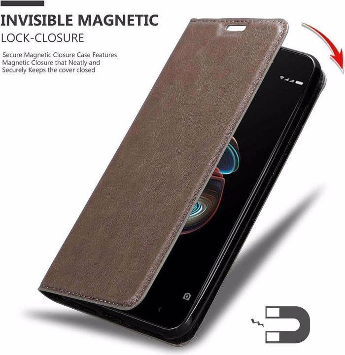 Produktbild Cadorabo Book Invisible Magnet Cover (Xiaomi Redmi 5A)