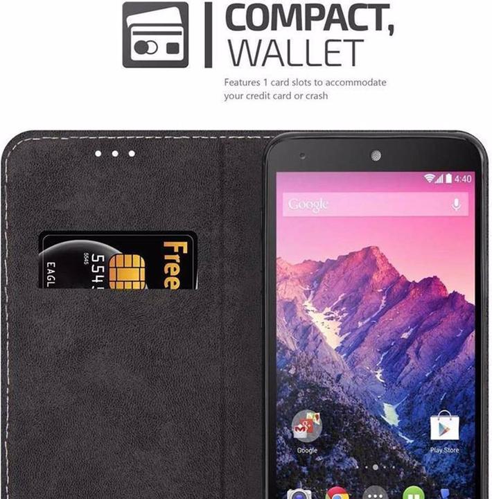 Actual product image Cadorabo Book X Wallet Cover (LG Nexus 5)