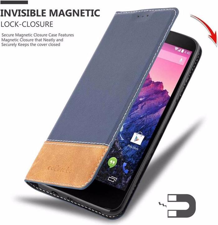 Actual product image Cadorabo Book X Wallet Cover (LG Nexus 5)