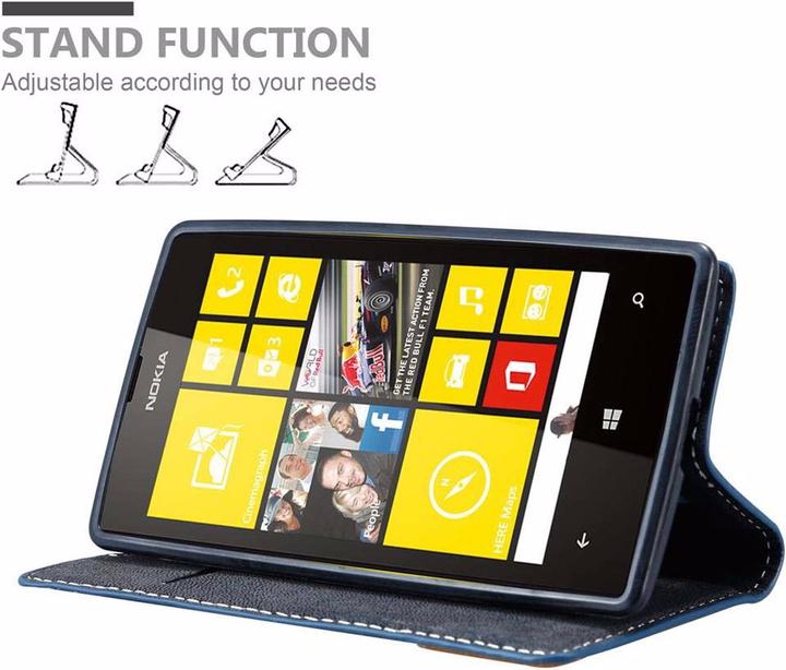 Productafbeelding Cadorabo Boek X Portemonnee Hoesje (Nokia Lumia 520)