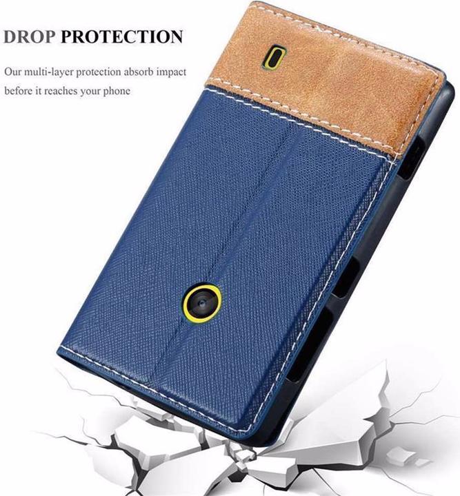 Productafbeelding Cadorabo Boek X Portemonnee Hoesje (Nokia Lumia 520)