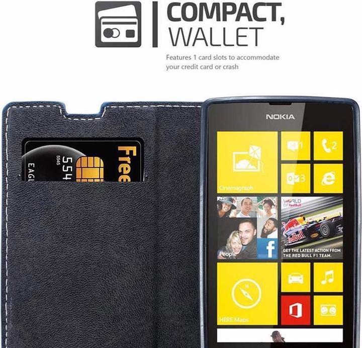 Productafbeelding Cadorabo Boek X Portemonnee Hoesje (Nokia Lumia 520)