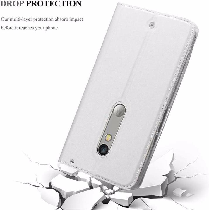 Produktbild Cadorabo Book Classy Style Cover (Motorola Moto X Play)
