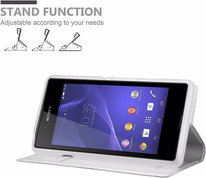 Produktbild Cadorabo Book Classy Style Cover (Sony Xperia E3)
