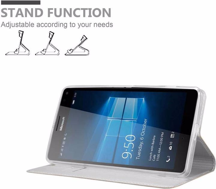 Image du produit Cadorabo Book Classy Style Cover (Microsoft Lumia 950 XL)