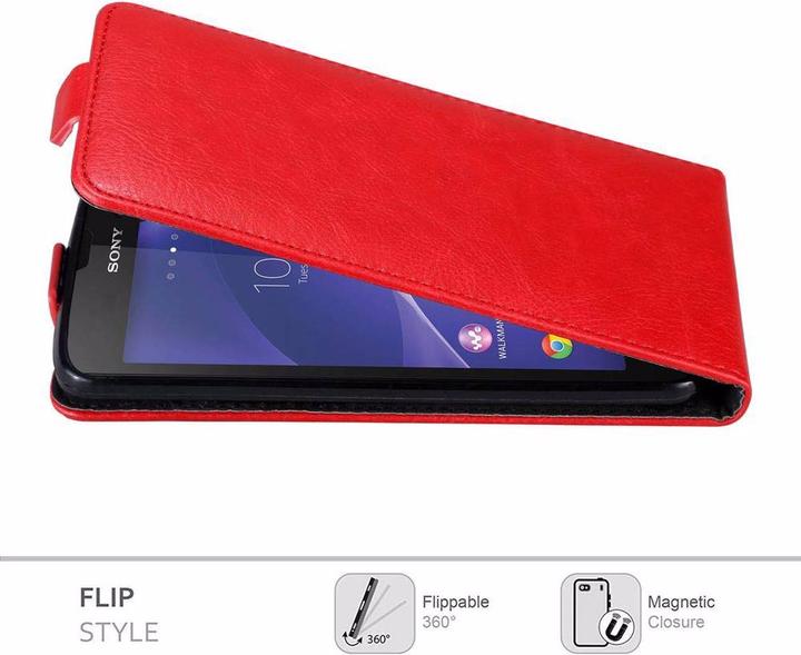 Image du produit Cadorabo Flip comme Invisible Cover (Sony Xperia T2 Ultra)