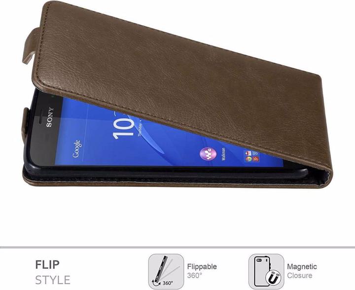 Productafbeelding Cadorabo Flip als onzichtbaar deksel (Sony Xperia Z3 Compact)