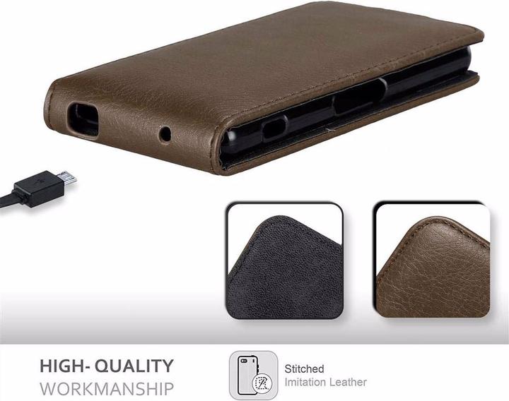 Productafbeelding Cadorabo Flip als onzichtbaar deksel (Sony Xperia Z3 Compact)