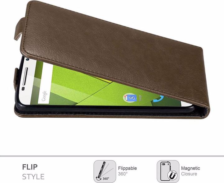 Productafbeelding Cadorabo Flip als onzichtbaar deksel (Motorola Moto X Play)